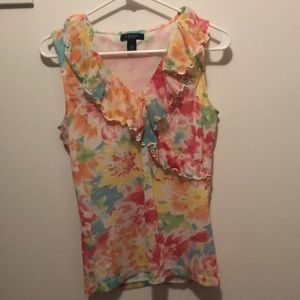 Women’s colorful tank.